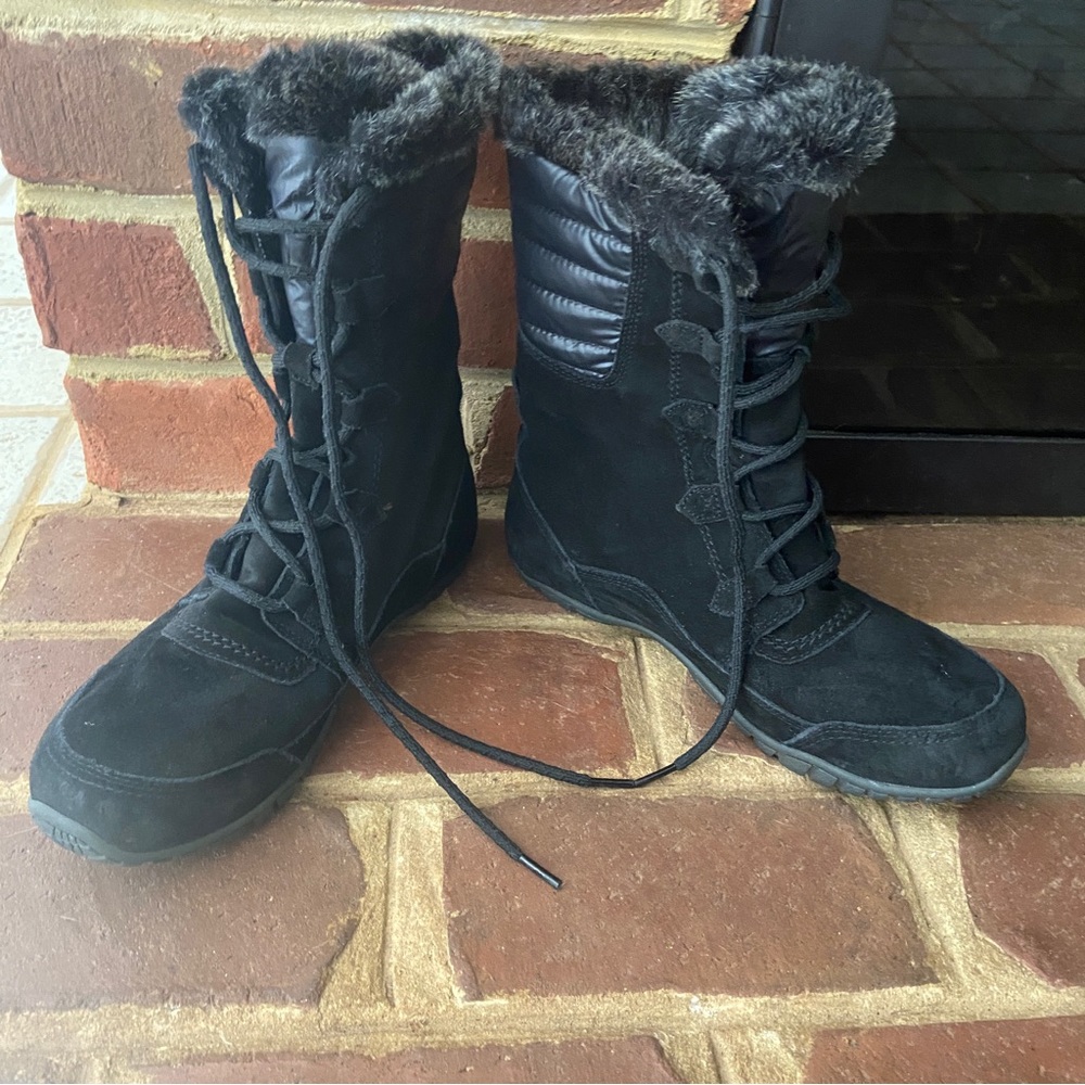 North Face Insulated Faux Fur Boots